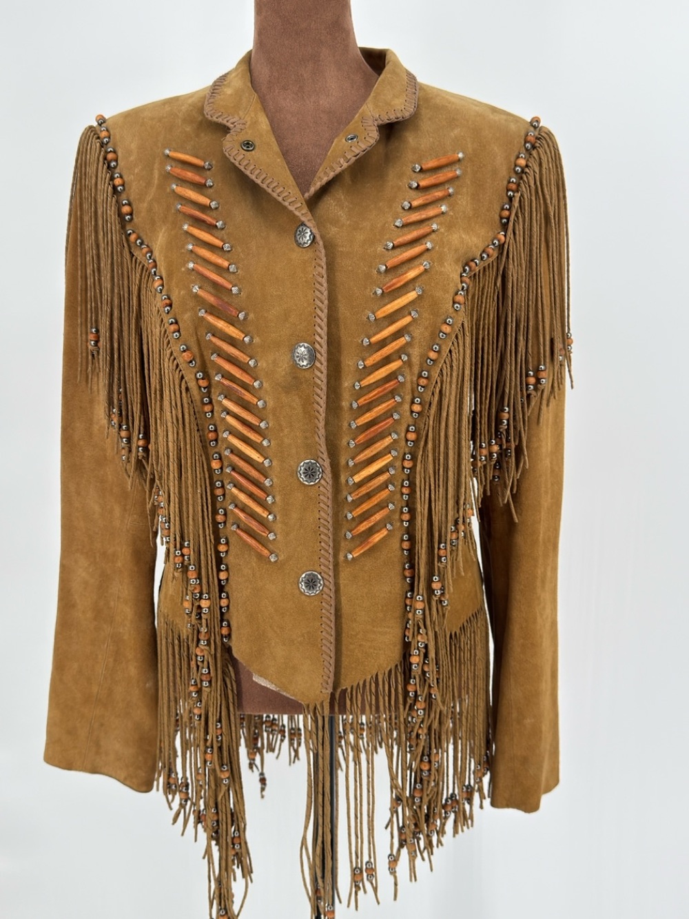 Cripple Creek Leather Jacket Small Western Ranch Luxury Statement Coat
